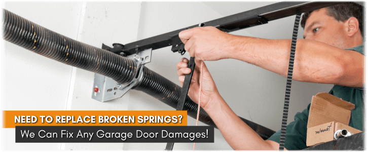 Broken Garage Door Spring Avon CT